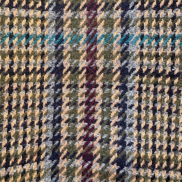 *Vintage* Sag Harbor Wool Blend Plaid Blazer Size 14P - Picture 5 of 5